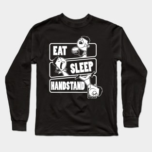 Eat Sleep Handstand Repeat - Dancing Gymnastics product Long Sleeve T-Shirt